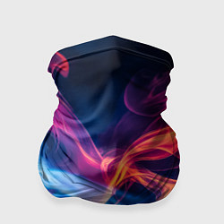 Бандана-труба Цветной огонь, цвет: 3D-принт