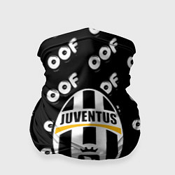 Бандана-труба Juventus off pattern, цвет: 3D-принт