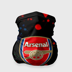 Бандана Arsenal неоновые брызги красок