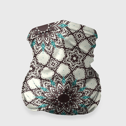 Бандана Калейдоскоп из цветочных звезд / 3D-принт – фото 1