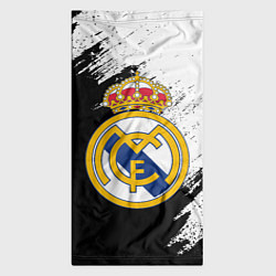 Бандана-труба Real Madrid текстура штрихи, цвет: 3D-принт — фото 2