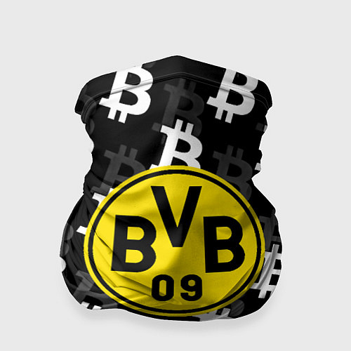 Бандана Borussia биткоин паттерн / 3D-принт – фото 1