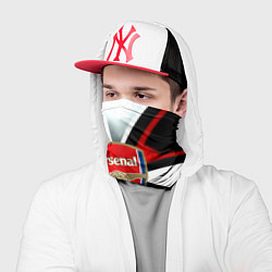 Бандана-труба Arsenal umbrella corp, цвет: 3D-принт — фото 2