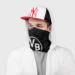 Бандана-труба Borussia китайские символы текстура, цвет: 3D-принт — фото 2