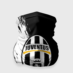 Бандана Juventus белые краски текстура