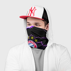 Бандана-труба Bayern Mnchen молнии шторм, цвет: 3D-принт — фото 2