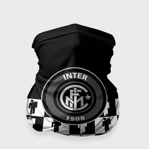 Бандана Inter люди спорт паттерн / 3D-принт – фото 1