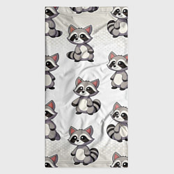Бандана-труба Много енотов, цвет: 3D-принт — фото 2