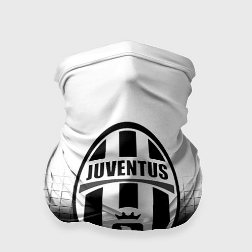 Бандана Juventus черно белая геометрия / 3D-принт – фото 1