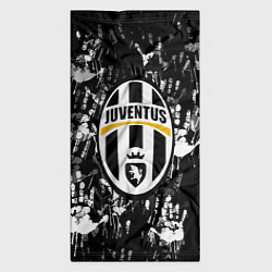 Бандана-труба Ювентус текстура руки краски, цвет: 3D-принт — фото 2