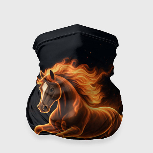 Бандана Китайский огненный жеребец / 3D-принт – фото 1