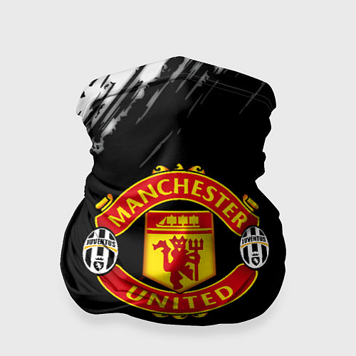 Бандана Манчестер Юнайтед x Ювентус краски / 3D-принт – фото 1