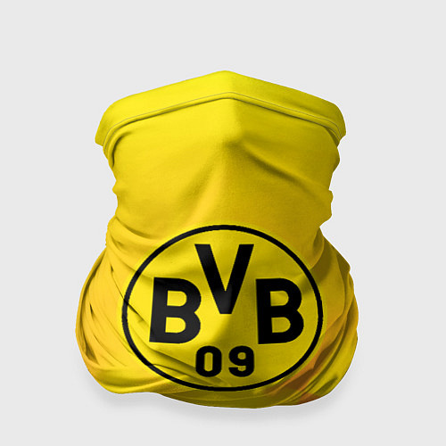 Бандана Borussia камуфляж желтый текстура / 3D-принт – фото 1