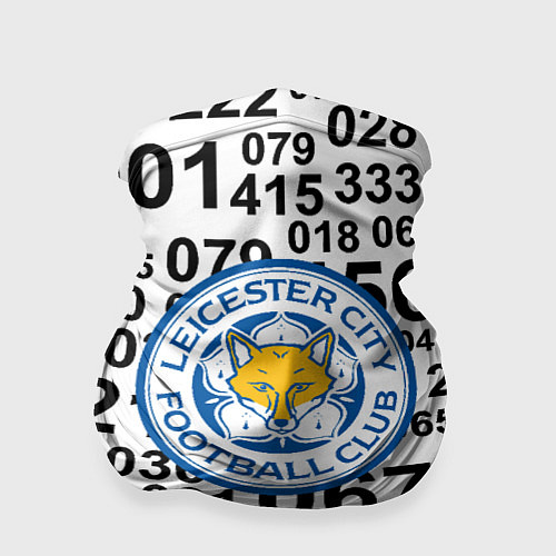 Бандана Лестер сити цифры символы / 3D-принт – фото 1