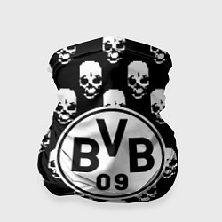 Бандана-труба Borussia черепа, цвет: 3D-принт