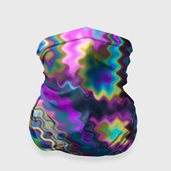 Бандана-труба Абстракция переливы, цвет: 3D-принт