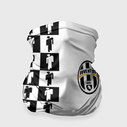 Бандана-труба Ювентус паттерн люди, цвет: 3D-принт