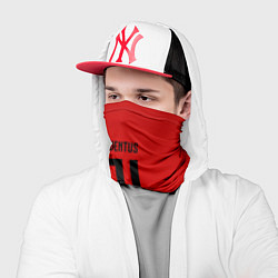 Бандана-труба Ювентус полосы спорт, цвет: 3D-принт — фото 2