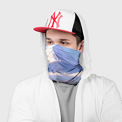 Бандана-труба Сакура у подножия Фудзиямы, цвет: 3D-принт — фото 2