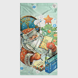 Бандана-труба Дед мороз, цвет: 3D-принт — фото 2