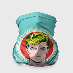 Бандана-труба David Bowie: pop-art, цвет: 3D-принт