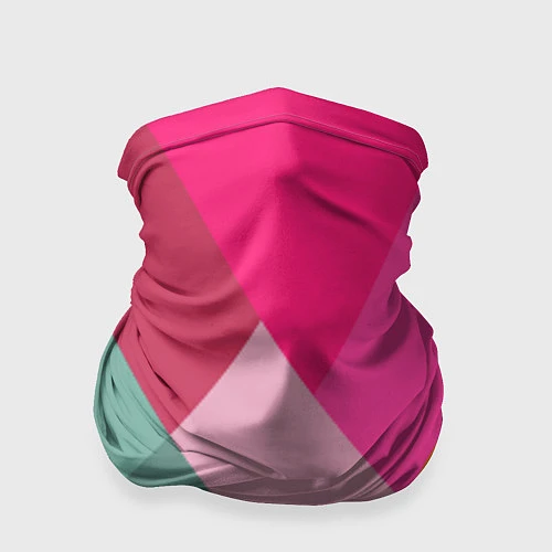 Бандана Разноцветные полигоны / 3D-принт – фото 1