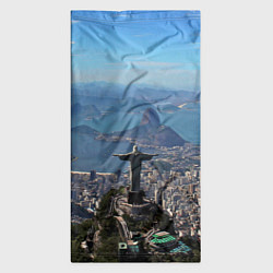 Бандана-труба Рио-де-Жанейро, цвет: 3D-принт — фото 2