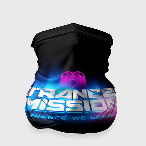 Бандана Trancemission: Trance we love / 3D-принт – фото 1