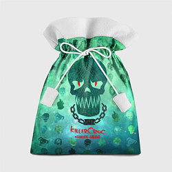 Мешок для подарков KillerCroc Face, цвет: 3D-принт