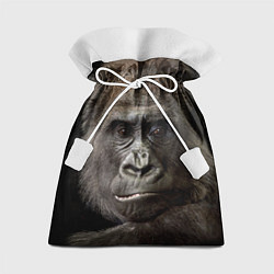 Мешок для подарков Глаза гориллы, цвет: 3D-принт