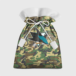 Мешок для подарков Sharks Camouflage, цвет: 3D-принт