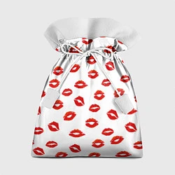 Мешок для подарков Поцелуйчики, цвет: 3D-принт