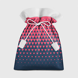 Мешок для подарков Узор из треугольников, цвет: 3D-принт