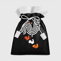Подарочный мешок Петух: символ 2017