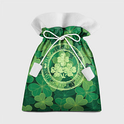 Мешок для подарков Ireland, Happy St. Patricks Day, цвет: 3D-принт
