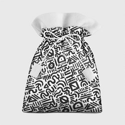 Мешок для подарков Afro, цвет: 3D-принт