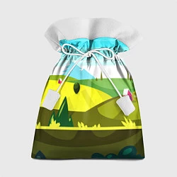 Мешок для подарков Летние поля, цвет: 3D-принт