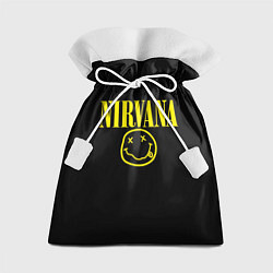 Мешок для подарков Nirvana Rock, цвет: 3D-принт
