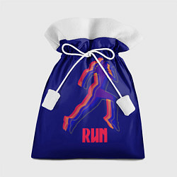Мешок для подарков Спортивный бег!, цвет: 3D-принт