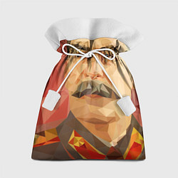 Мешок для подарков Сталин: полигоны, цвет: 3D-принт