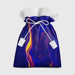 Мешок для подарков Ультрафиолетовые разводы, цвет: 3D-принт