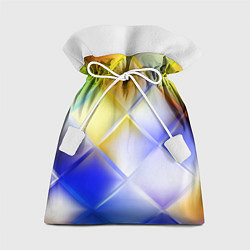 Мешок для подарков Colorful squares, цвет: 3D-принт