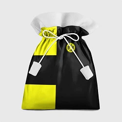 Мешок для подарков BVB FC: Black style, цвет: 3D-принт