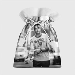 Мешок для подарков Rami Malek, цвет: 3D-принт