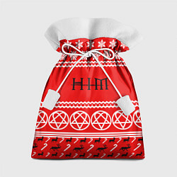 Мешок для подарков Праздничный HIM, цвет: 3D-принт