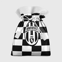 Мешок для подарков FC Juventus: W&B Grid, цвет: 3D-принт
