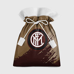 Мешок для подарков FC Inter: Abstract style, цвет: 3D-принт