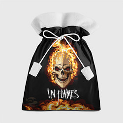 Мешок для подарков In Flames, цвет: 3D-принт