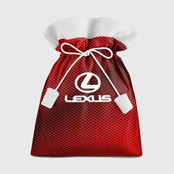 Мешок для подарков Lexus: Red Carbon, цвет: 3D-принт