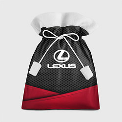 Мешок для подарков Lexus: Grey Carbon, цвет: 3D-принт